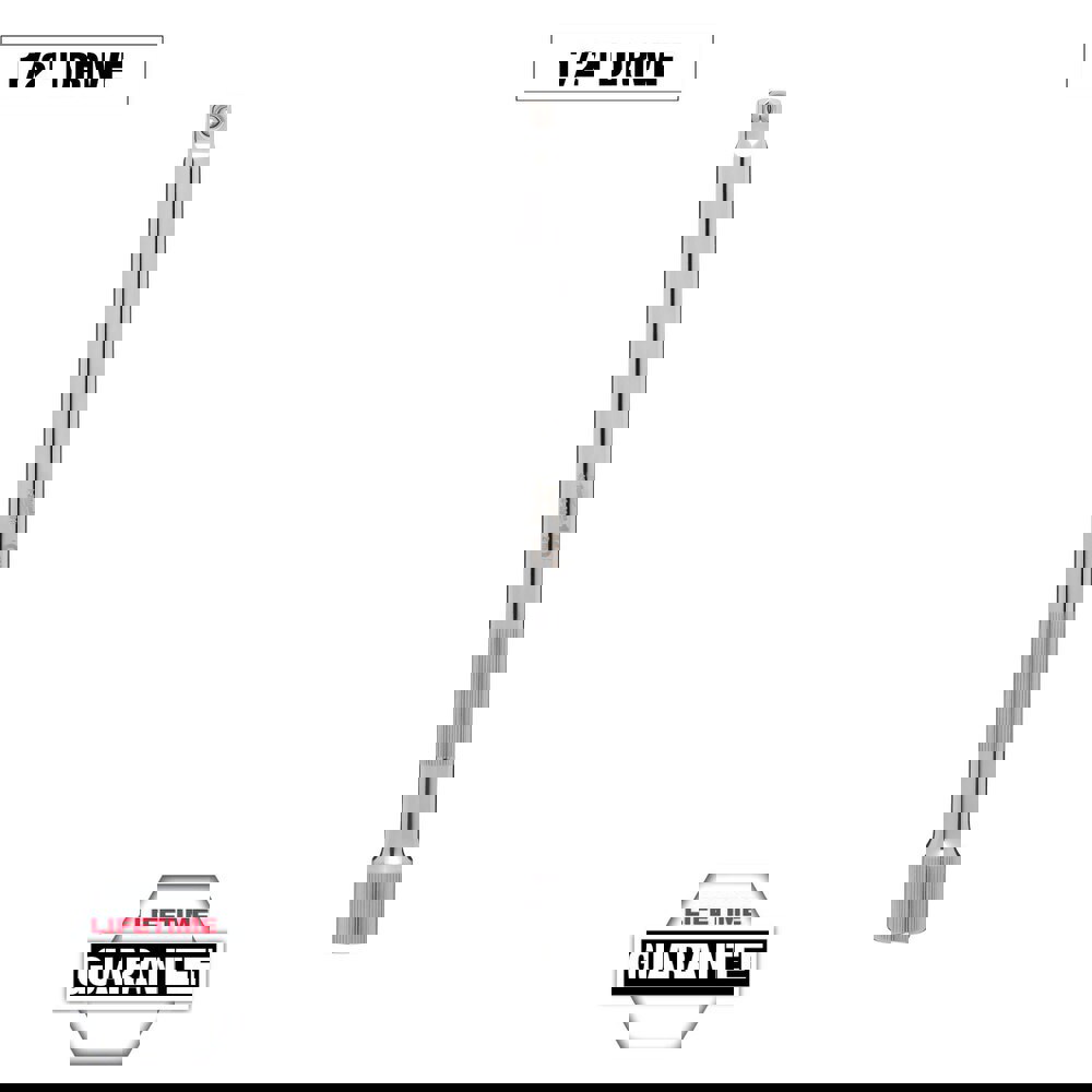 Socket Extensions; Tool Type: Drive Extension ; Extension Type: Non-Impact ; Drive Size: 1/2in (Inch); Finish: Chrome ; Overall Length (Decimal Inch): 10.0000 ; Material: Chromium-Vanadium Steel